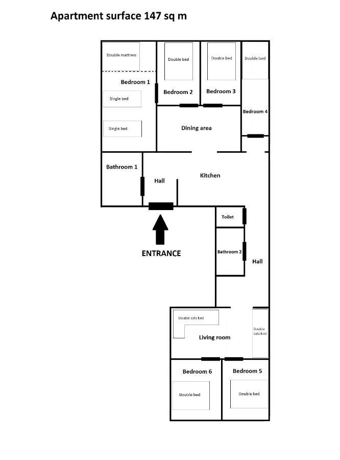 Prime Location Apartment Cracovie Extérieur photo